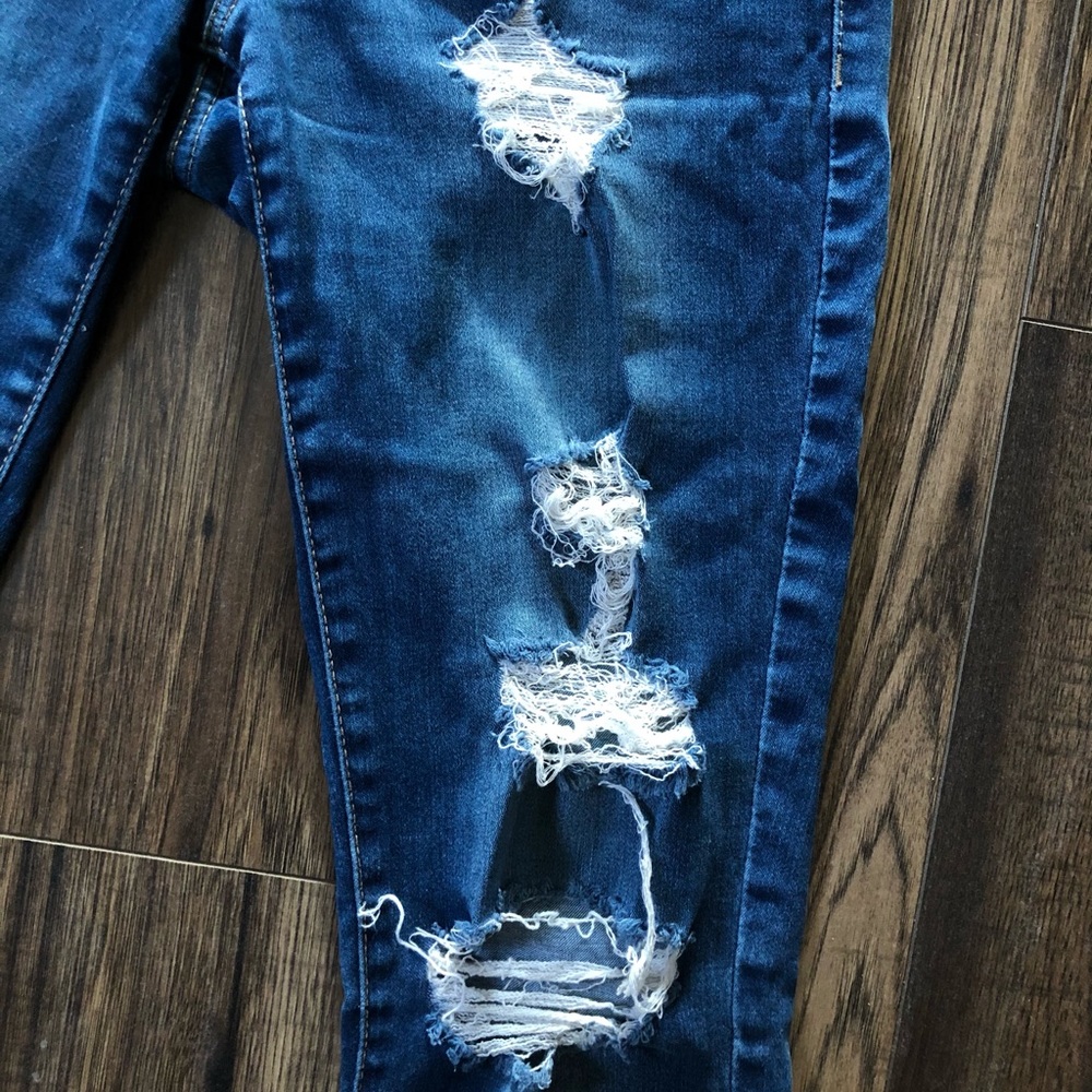 Garage High Waisted Ripped Jeans - Picture 5 of 10